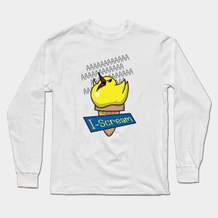 I-Scream Yellow Canary Long Sleeve T-Shirt